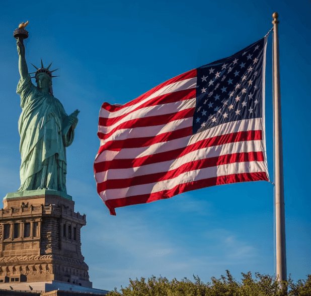 United States themed lifestyle image for adult chat browsing